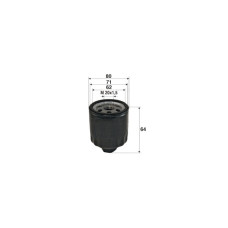 Фільтр масляний Valeo 586003