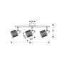 Спот Candellux 93-82541 CANABERA (93-82541) Спот Candellux 93-82541 CANABERA (93-82541)
