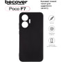 Чохол до мобільного телефона BeCover Silicone Poco F7 Black (713776) Чохол до мобільного телефона BeCover Silicone Poco F7 Black (713776)