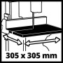 Пила стрічкова Einhell TC-SB 200/1, 250 Вт, 1400 об/хв, 900 м/хв, стіл 305x305 мм, виліт 200 мм, 15.8 кг Пила стрічкова Einhell TC-SB 200/1, 250 Вт, 1400 об/хв, 900 м/хв, стіл 305x305 мм, виліт 200 мм, 15.8 кг