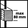 Пила стрічкова Einhell TC-SB 200/1, 250 Вт, 1400 об/хв, 900 м/хв, стіл 305x305 мм, виліт 200 мм, 15.8 кг Пила стрічкова Einhell TC-SB 200/1, 250 Вт, 1400 об/хв, 900 м/хв, стіл 305x305 мм, виліт 200 мм, 15.8 кг