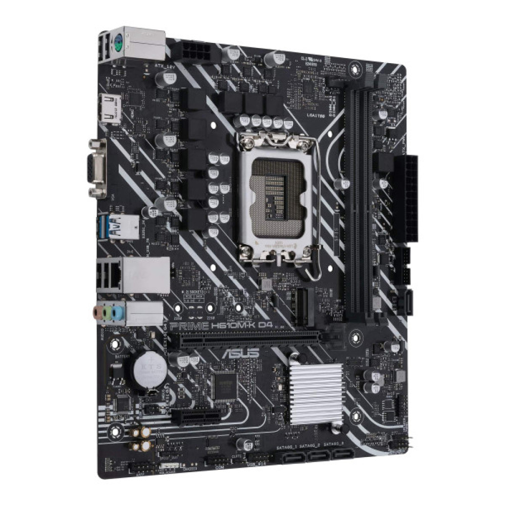 Материнcька плата ASUS PRIME H610M-K D4 s1700 H610 2xDDR4 M.2 HDMI D-Sub mATX