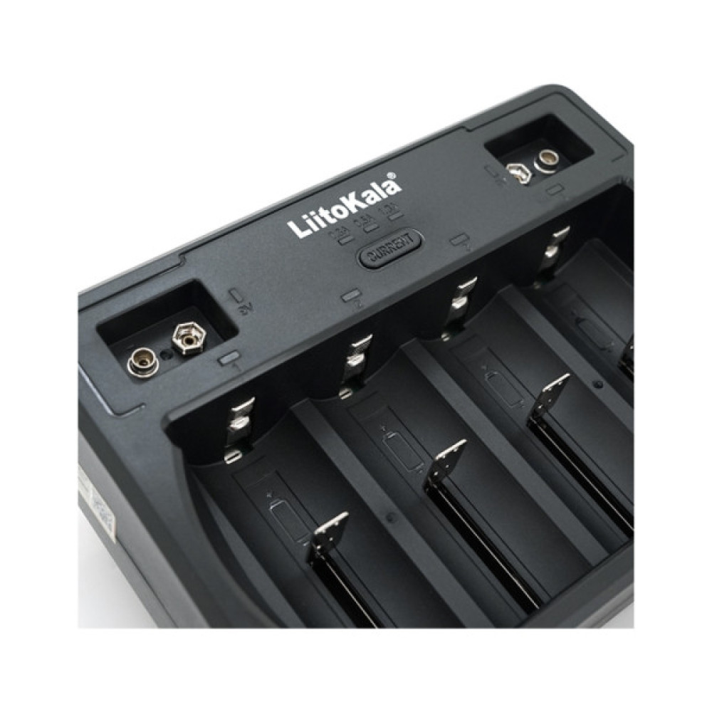 Зарядний пристрій для акумуляторів Liitokala 4 Slots, Ni-MH/Ni-CdAA,AAA,C, Li-ion/IMR32650,21700,18650 (Lii-D4)
