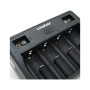 Зарядний пристрій для акумуляторів Liitokala 4 Slots, Ni-MH/Ni-CdAA,AAA,C, Li-ion/IMR32650,21700,18650 (Lii-D4)