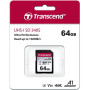 Карта пам'яті Transcend 64GB SD class 10 UHS-I U3 4K (TS64GSDC340S) Карта пам'яті Transcend 64GB SD class 10 UHS-I U3 4K (TS64GSDC340S)