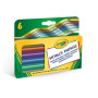 Фломастери Crayola Metallic, 6 шт (58-8828) Фломастери Crayola Metallic, 6 шт (58-8828)