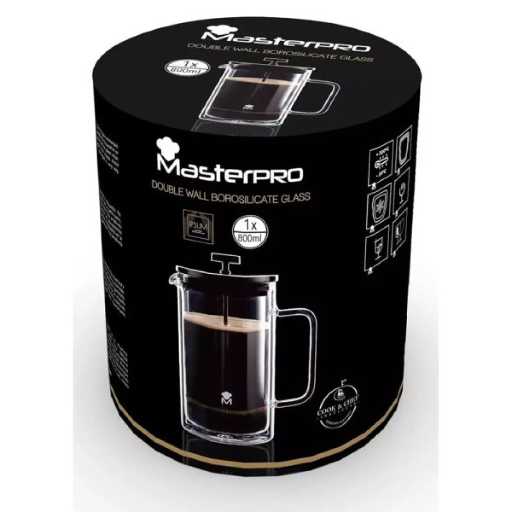 Френч-прес MasterPro Foodies mixology 800 мл (BGMP-20213)