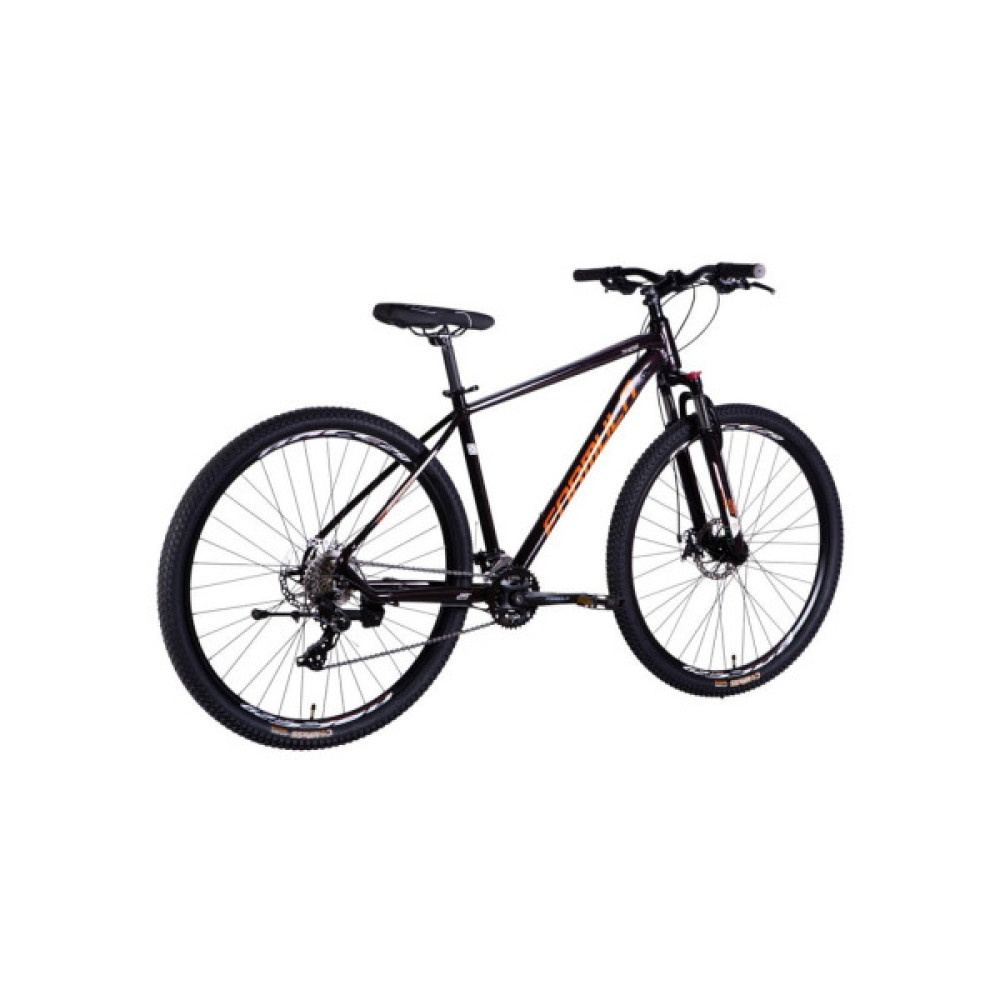 Велосипед Formula 29" THOR DD рама-17" AL 2025 чорний з помаран (OPS-FR-29-348)