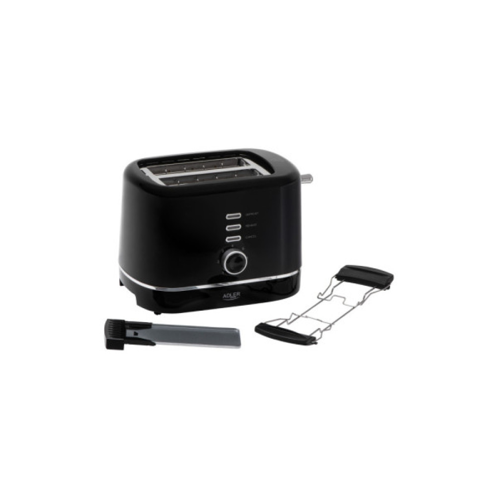 Тостер Adler AD 3224 black