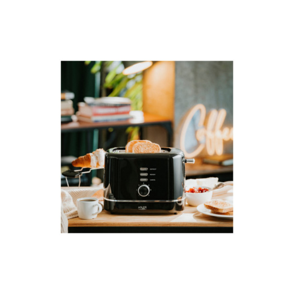 Тостер Adler AD 3224 black