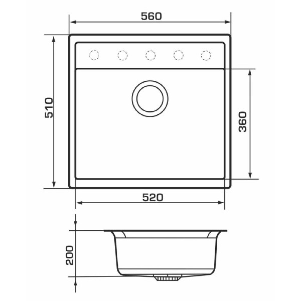 Мийка кухонна GRANADO LERIDA marron (gr0406)