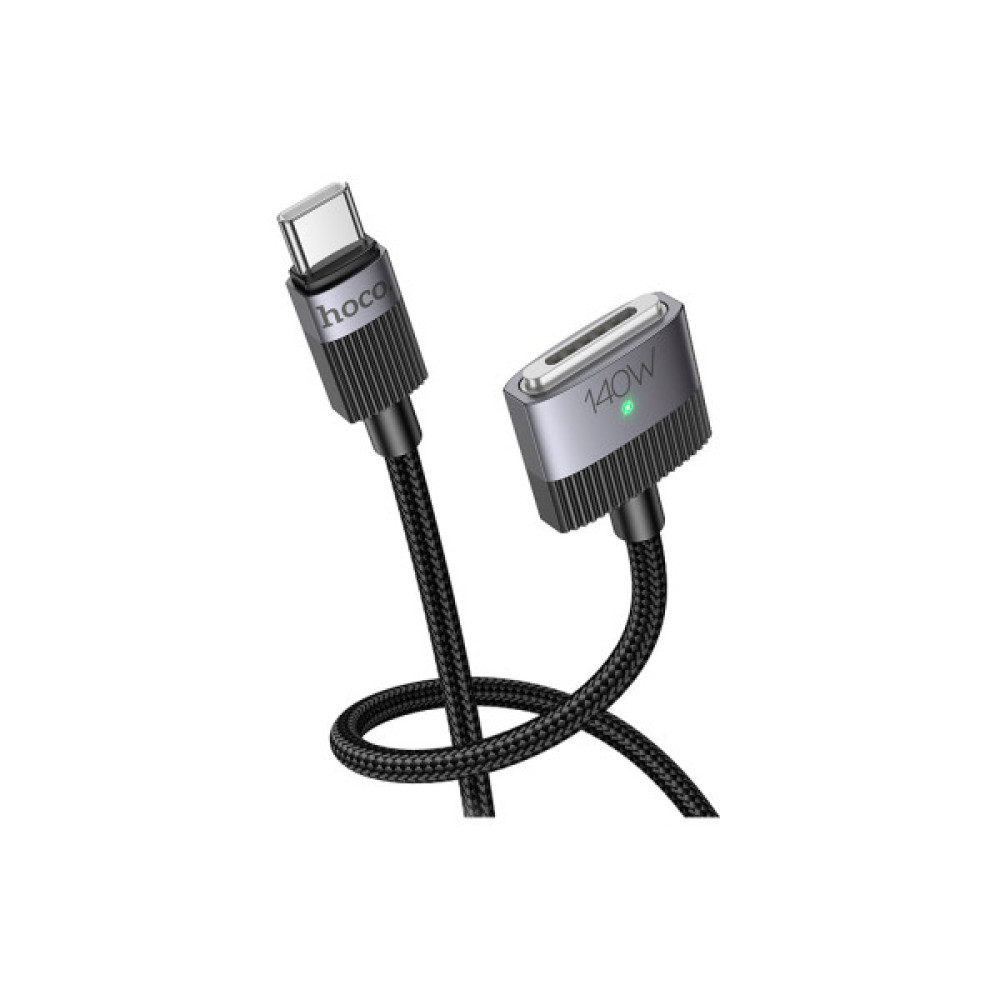 Кабель живлення USB-C to Magsafe 3 1.0m black HOCO (6942007642088)