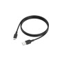 Дата кабель USB 2.0 AM to Micro 5P 1.0m silicone black BOROFONE (6941991115417)
