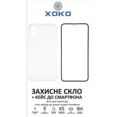 Чохол до мобільного телефона XoKo Ultra Thin Proof + Glass Full Cover Ultra-Thin iPhone 14 Pro Max Black (XK-CS-ULT-AP-IP14PM)