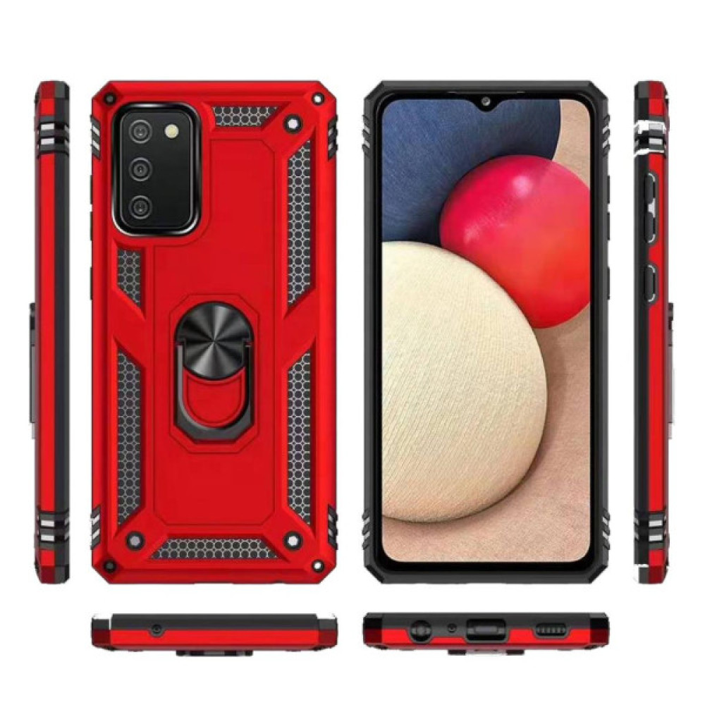 Чохол до мобільного телефона BeCover Military Samsung Galaxy A02s SM-A025/A03s SM-A037/M02s SM-M025 Red (706014) Чохол до мобільного телефона BeCover Military Samsung Galaxy A02s SM-A025/A03s SM-A037/M02s SM-M025 Red (706014)