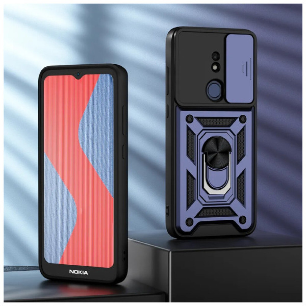 Чохол до мобільного телефона BeCover Military Nokia C21 Blue (709995) Чохол до мобільного телефона BeCover Military Nokia C21 Blue (709995)