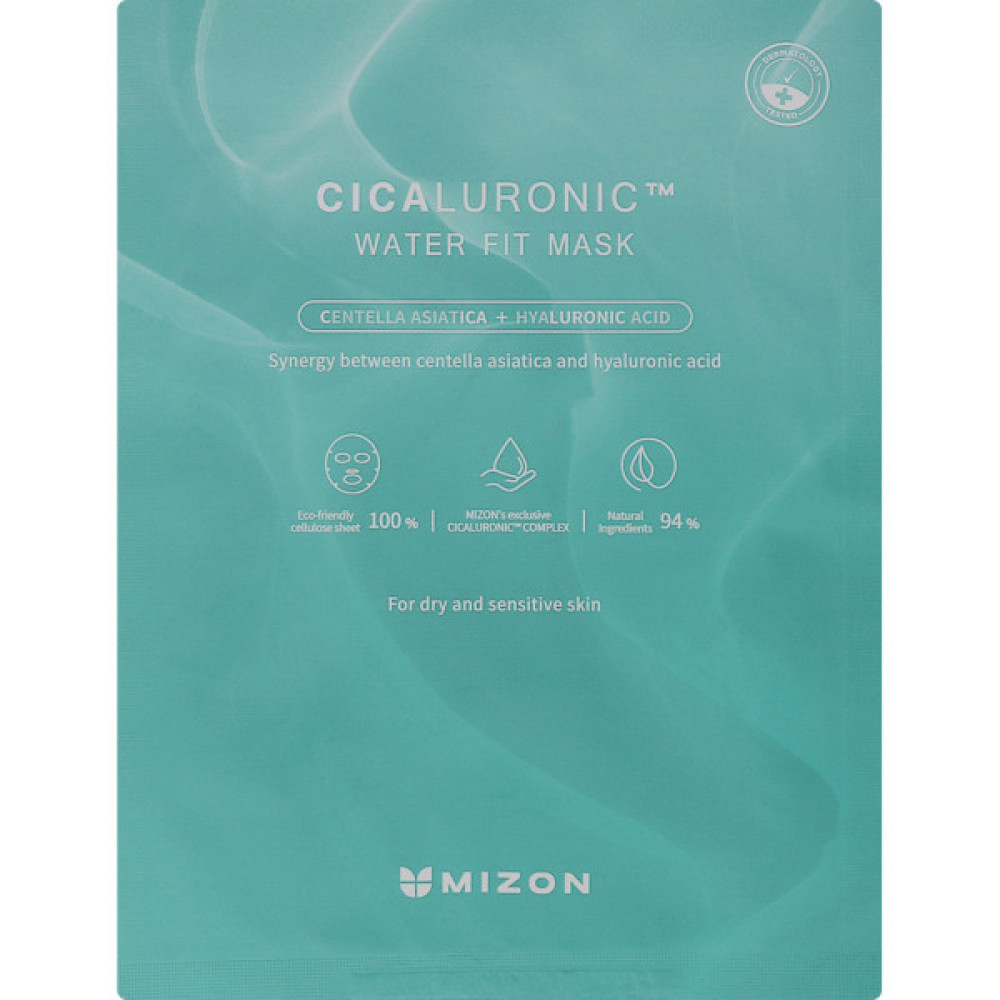 Маска для обличчя Mizon Cicaluronic Water Fit Mask (8809663752675)