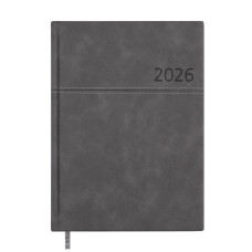 Тижневик Buromax датований 2026 ORION, А5 сірий (BM.2150-09)