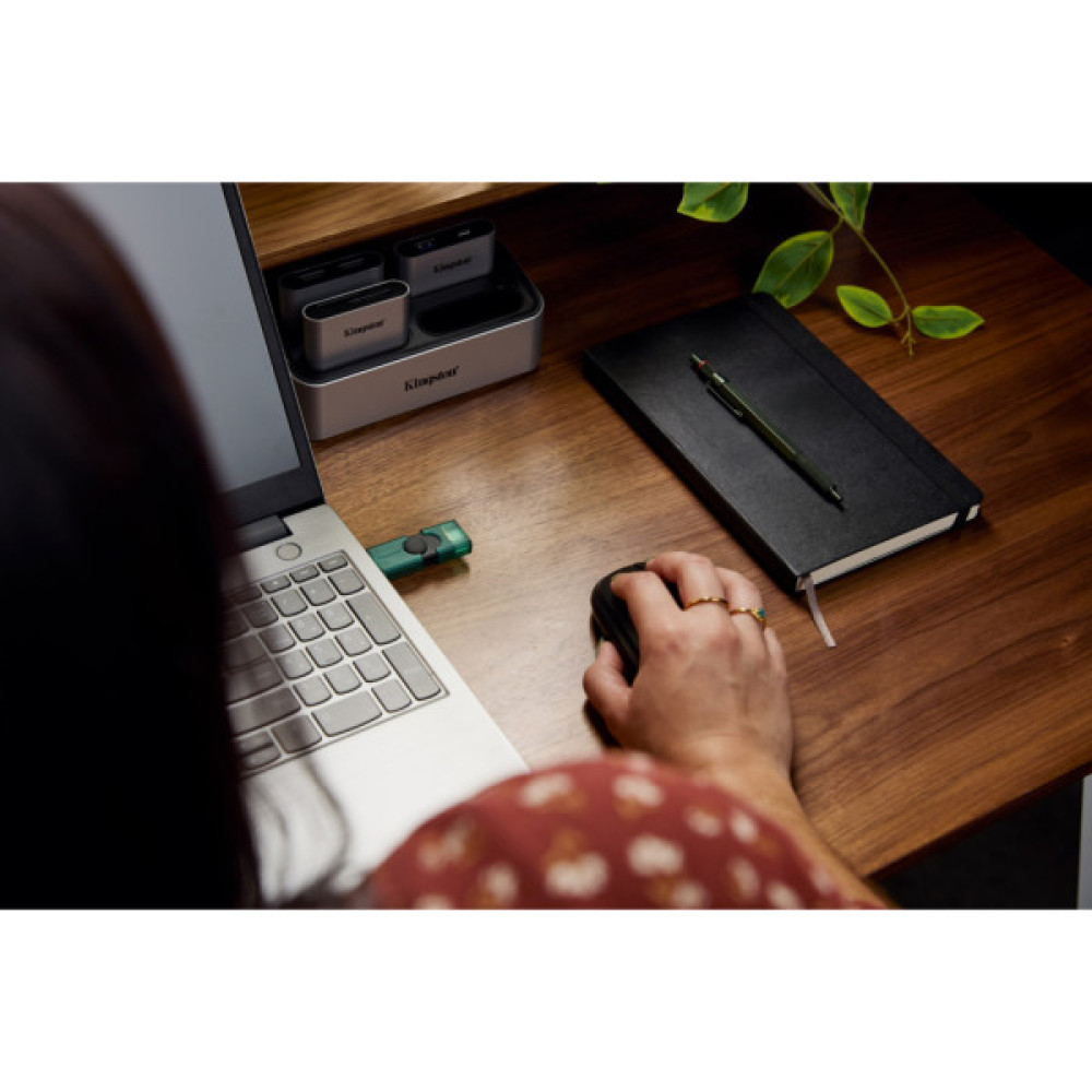 USB флеш накопичувач Kingston 128GB DataTraveler Duo USB 3.2 / Type-C Black/Green (DTDEG2/128GB)