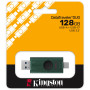 USB флеш накопичувач Kingston 128GB DataTraveler Duo USB 3.2 / Type-C Black/Green (DTDEG2/128GB)