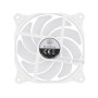 Корпусний вентилятор SilverStone Air Blazer 120RW-ARGB, 120мм, 600-2200rpm, 4pin PWM, 3pin +5VARGB, 7.4-35.6dBa, білий