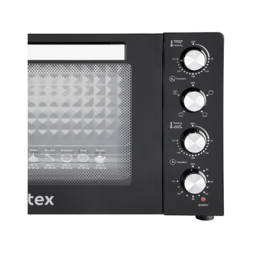 Електропіч Rotex ROT455-B2G EUROSTANDART