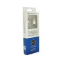 Дата кабель USB 2.0 to Lightning 1.0m 2A magnetic nylon silver PiPo (18168)