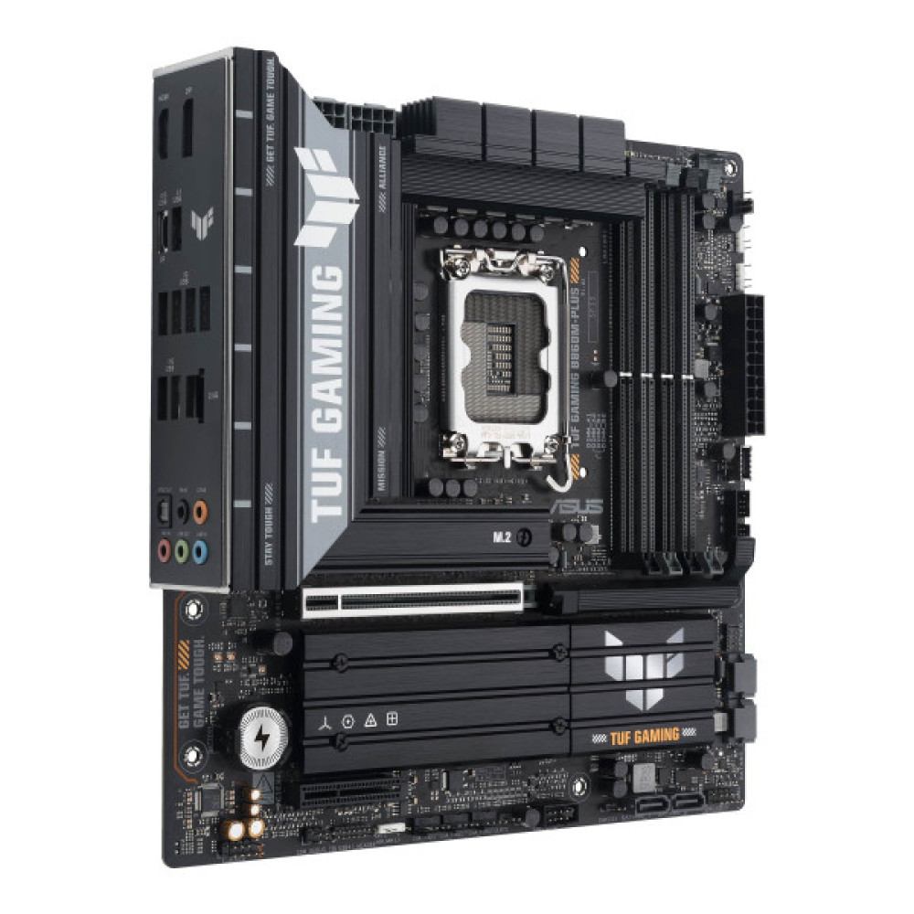 Материнcька плата ASUS TUF GAMING B860M-PLUS s1851 B860 4xDDR5 M.2 DP HDMI USB Type-C mATX