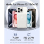 Батарея універсальна Baseus MagPro 5000mAh 20W, White (PPCXZ05) (P10064100222-00) Батарея універсальна Baseus MagPro 5000mAh 20W, White (PPCXZ05) (P10064100222-00)