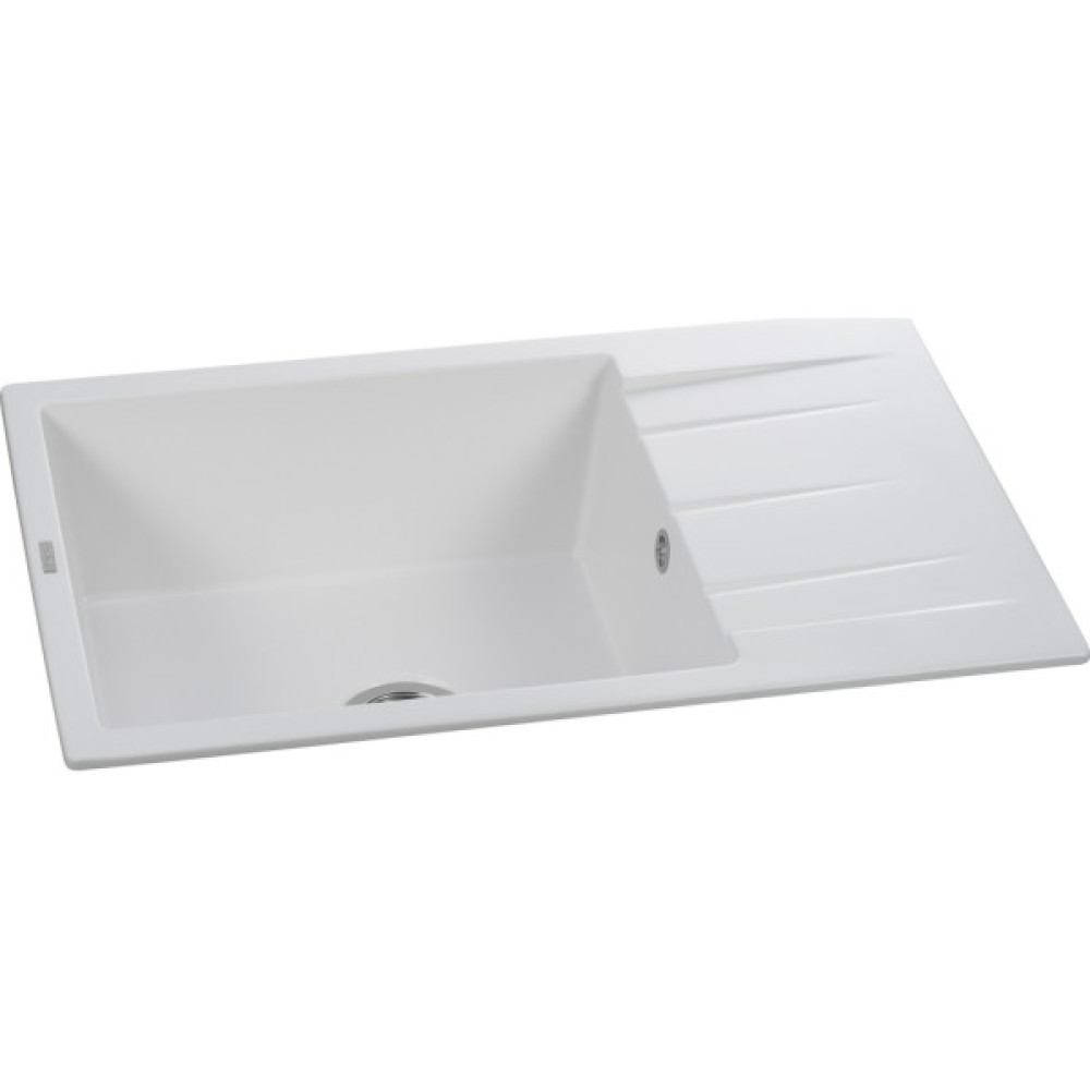 Мийка кухонна GRANADO NAVIA white з сифоном (775*495mm.) (gr3805)