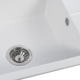 Мийка кухонна GRANADO NAVIA white з сифоном (775*495mm.) (gr3805) Мийка кухонна GRANADO NAVIA white з сифоном (775*495mm.) (gr3805)