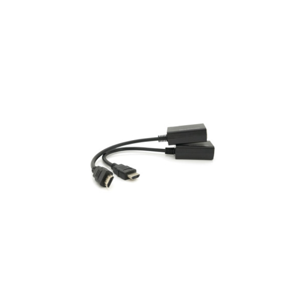 Адаптер HDMI extender passive 30m 2xCAT5E/6 Voltronic (YT-SEP HDMI/2P-30m)