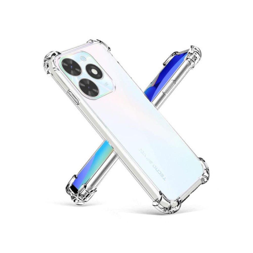 Чохол до мобільного телефона BeCover Anti-Shock Tecno Spark 20C (BG7n) Clear (710617) Чохол до мобільного телефона BeCover Anti-Shock Tecno Spark 20C (BG7n) Clear (710617)