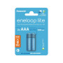 Акумулятор Panasonic AAA Eneloop 550mAh Lite NI-MH * 2 (BK-4LCCE/2CP) Акумулятор Panasonic AAA Eneloop 550mAh Lite NI-MH * 2 (BK-4LCCE/2CP)