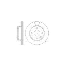 Гальмівний диск REMSA 6097.10