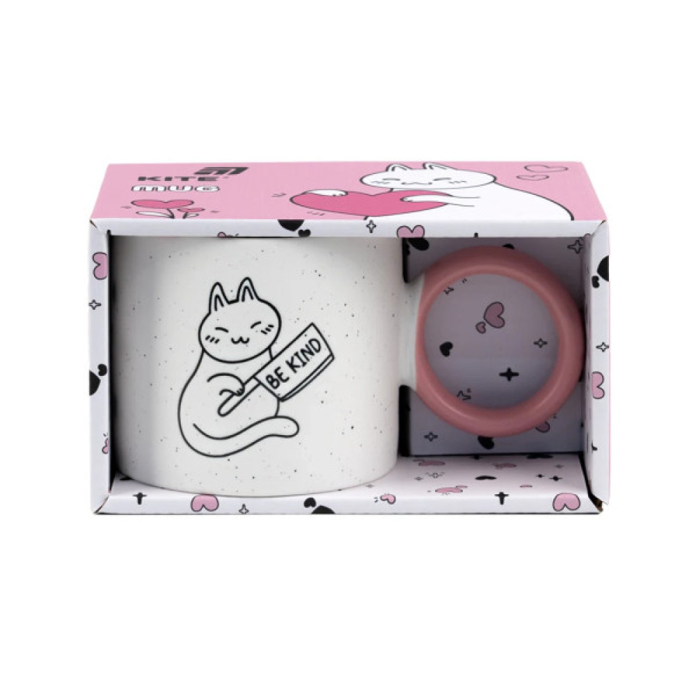 Чашка Kite 370 мл Be kind (K25-220-4)