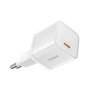 Зарядний пристрій Baseus 1xUSB-C 30W GaN5S white (P10162504213-00)
