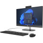Комп'ютер персональний моноблок HP 240-G10 23.8" FHD IPS AG, Intel i5-1334U, 16GB, F512GB, UMA, WiFi, кл+м, 3р, DOS, чорний