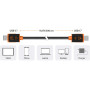 Дата кабель USB-C to USB-C 3.0m 100W (20V/5A) premium J5create (JUCX25L30-N)