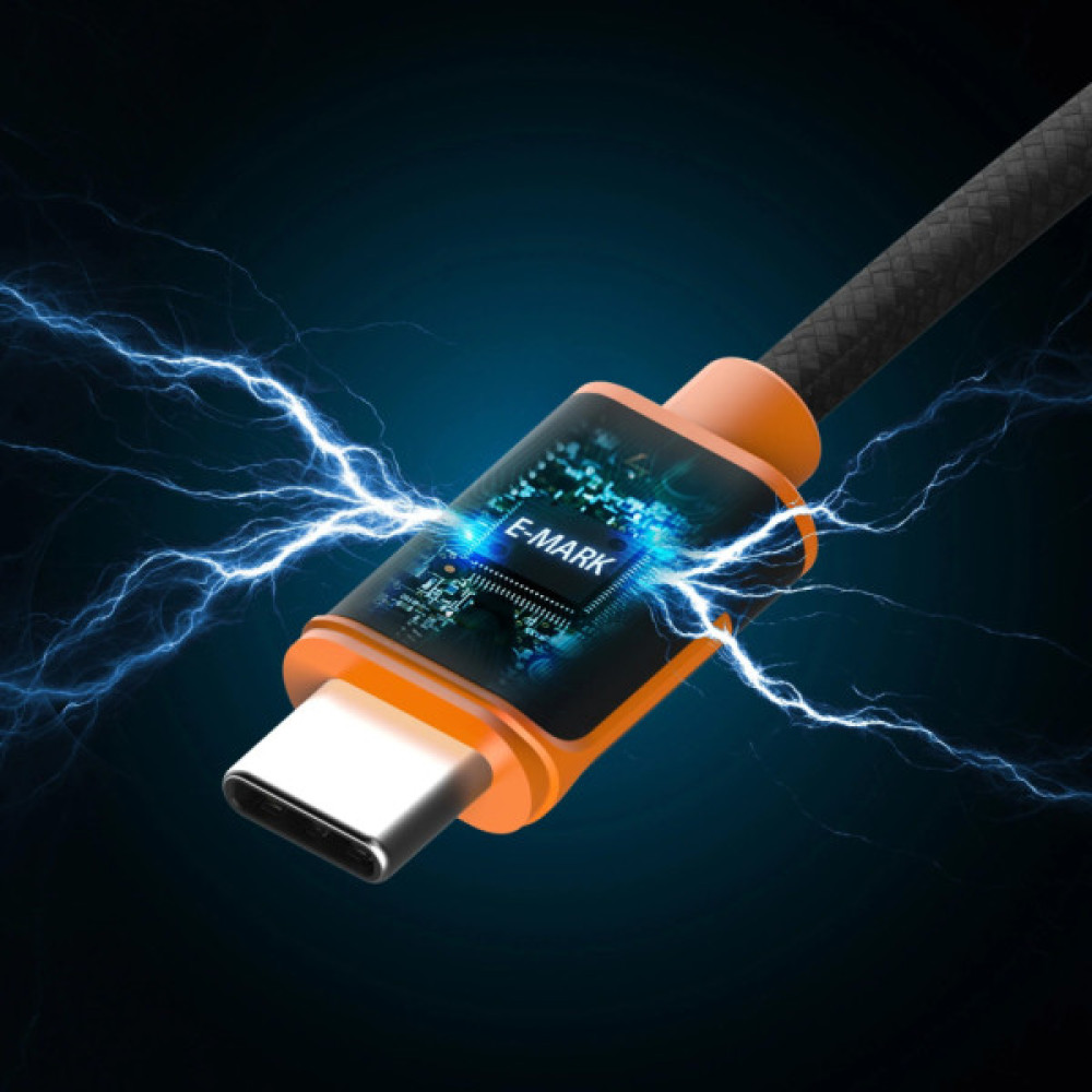 Дата кабель USB-C to USB-C 3.0m 100W (20V/5A) premium J5create (JUCX25L30-N)
