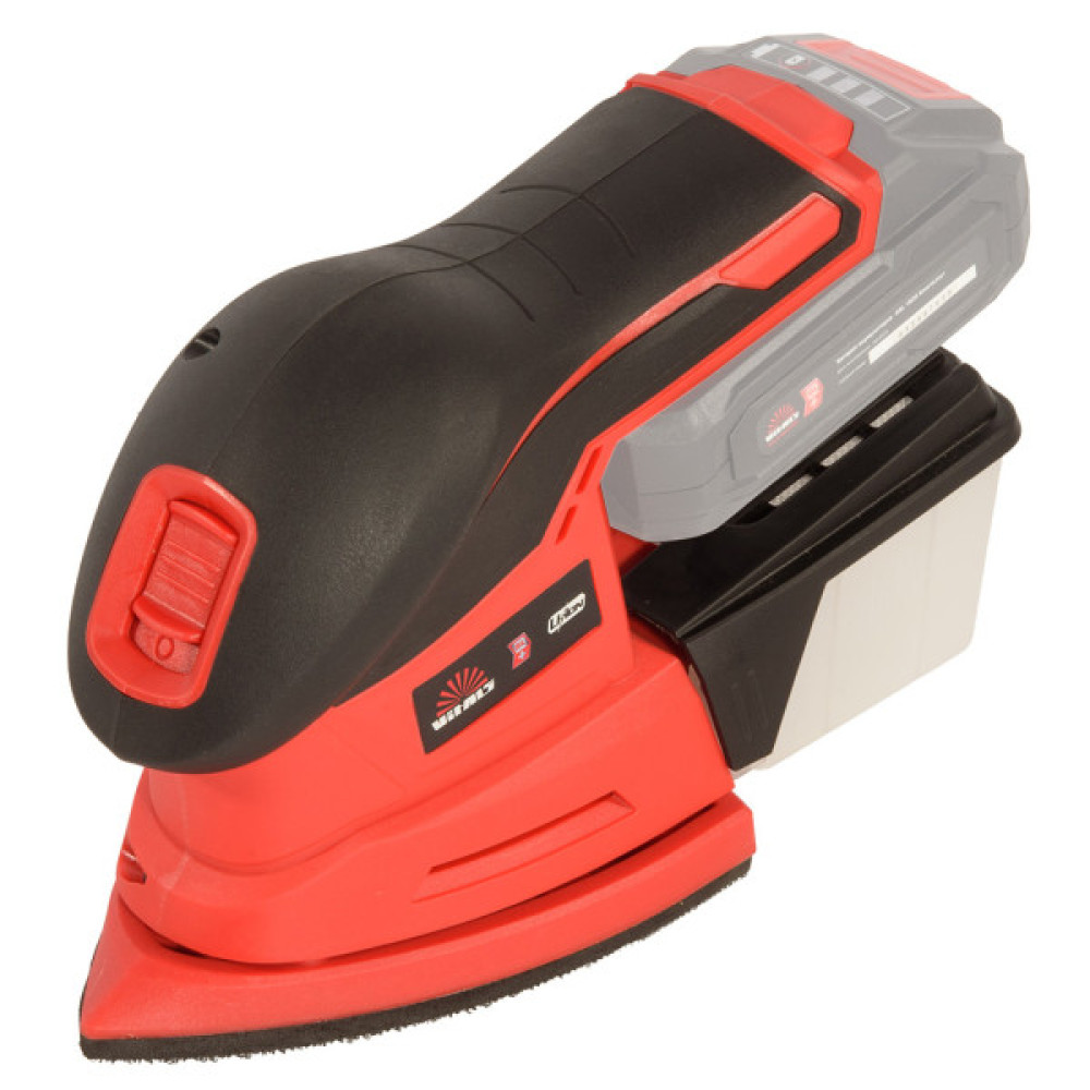 Шліфувальна машина Vitals Master, Os 18125 SmartLine+, 18V, 150x100мм, 11000об/хв, 0.84кг (без АКБ та ЗП) (243512)