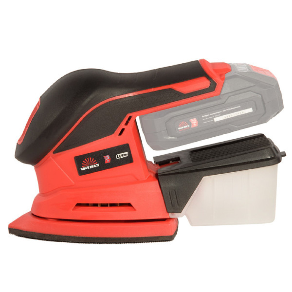Шліфувальна машина Vitals Master, Os 18125 SmartLine+, 18V, 150x100мм, 11000об/хв, 0.84кг (без АКБ та ЗП) (243512)