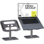 Підставка до ноутбука OfficePro LS956G Aluminum alloy Gray (LS956G) Підставка до ноутбука OfficePro LS956G Aluminum alloy Gray (LS956G)