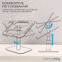 Підставка до ноутбука OfficePro LS956G Aluminum alloy Gray (LS956G) Підставка до ноутбука OfficePro LS956G Aluminum alloy Gray (LS956G)