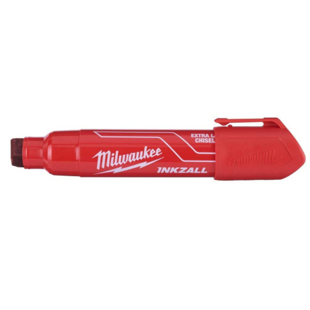 Маркер Milwaukee для будмайданчика INKZALL, великий (XL), червоний (4932471560)