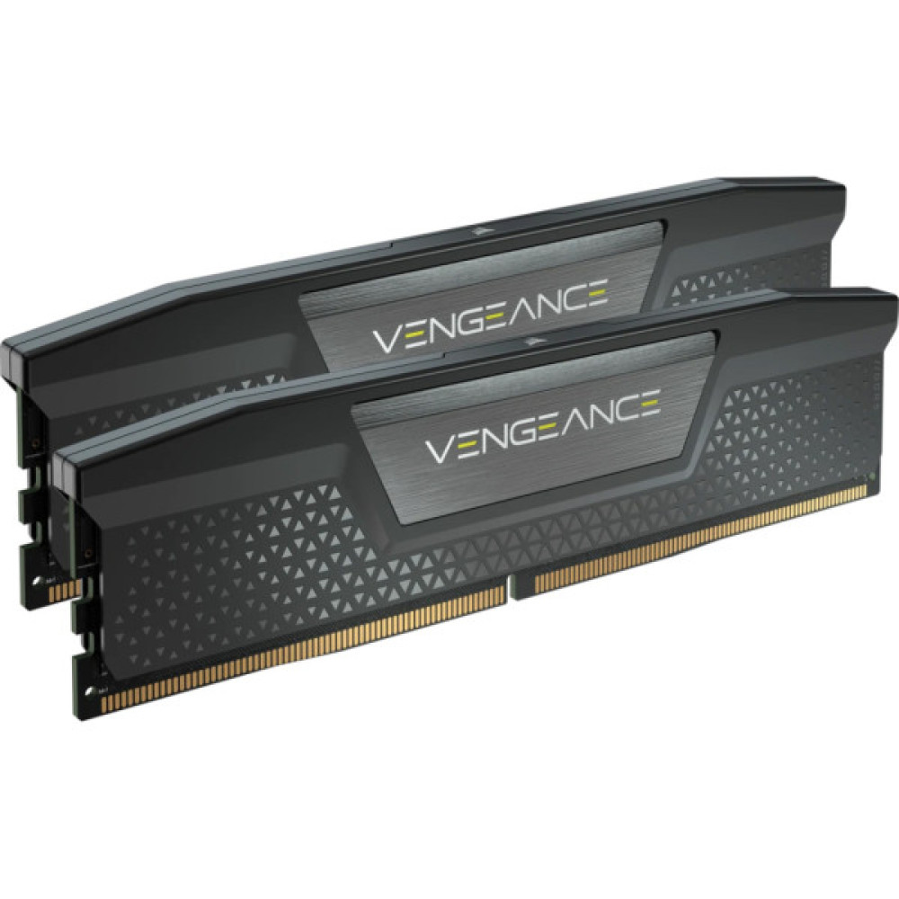 Модуль пам'яті для комп'ютера DDR5 96GB (2x48GB) 6800 MHz Vengeance XMP Black Corsair (CMK96GX5M2B6800C40)