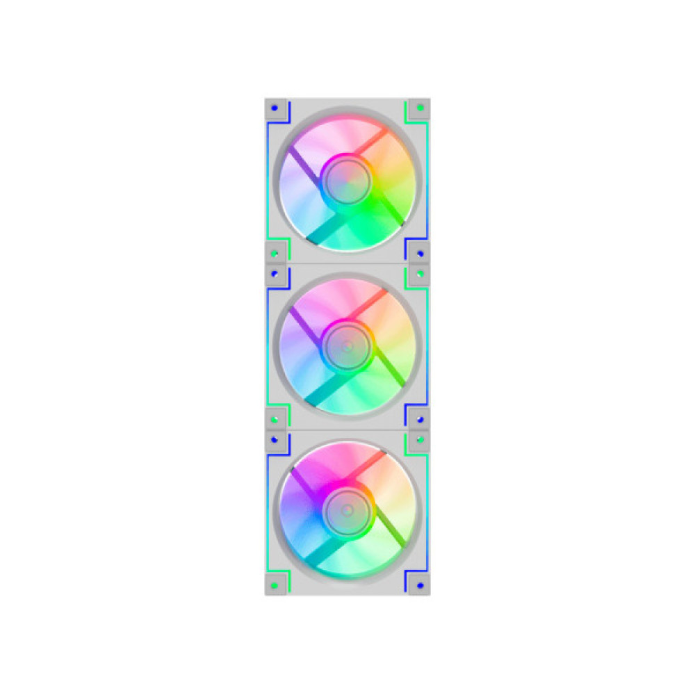 Кулер до корпусу Gamemax RD300 WH