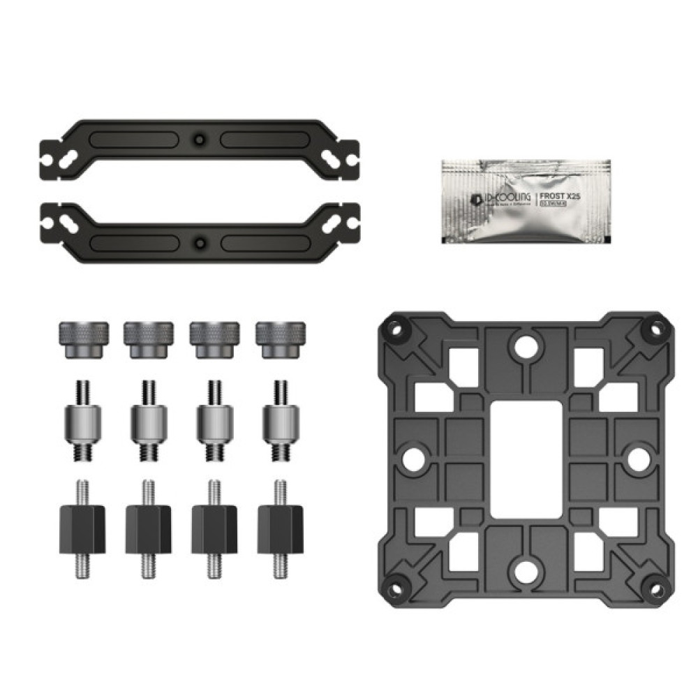 Кулер до процесора ID-Cooling SE-214-XT V2 Black (SE-214-XT V2 BLACK)