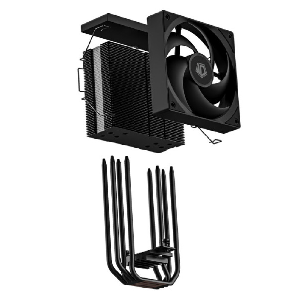 Кулер до процесора ID-Cooling SE-214-XT V2 Black (SE-214-XT V2 BLACK)