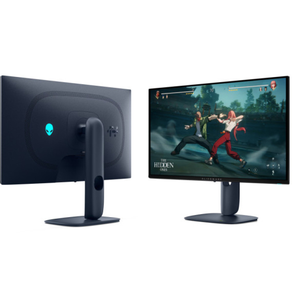 Монітор DELL 27" AW2725D 2xHDMI, DP, USB QD-OLED, 2560x1440, 280Hz, 0.03ms, DCI-P3 99.3%, G-SYNC, FreeSync, Pivot, HDR